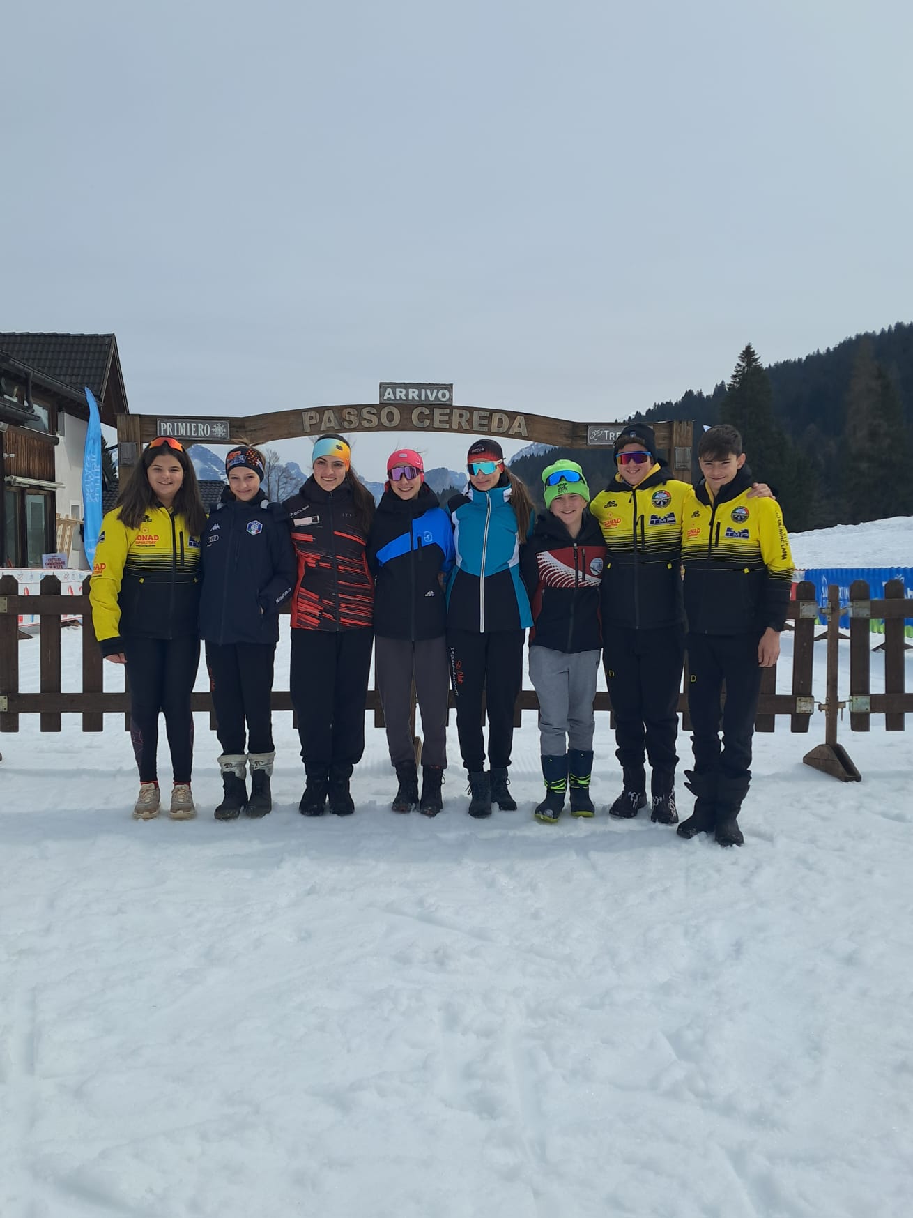 Squadra CAE ai Campionati italiani U14